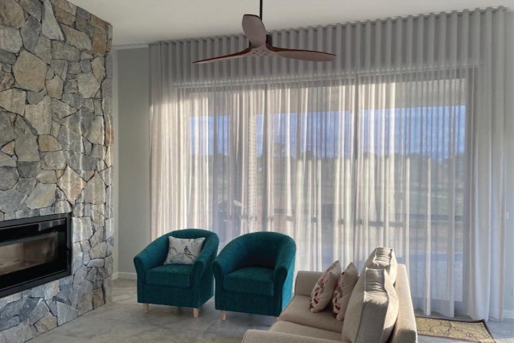 Modern S-wave curtains from Designing Windows in Yass and Gundaroo